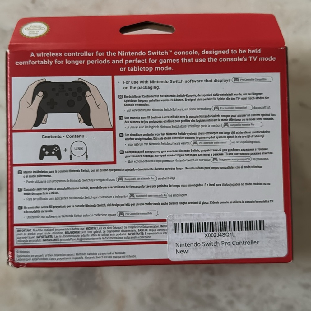 NIB Nintendo Switch Controller. - Picture 2 of 2